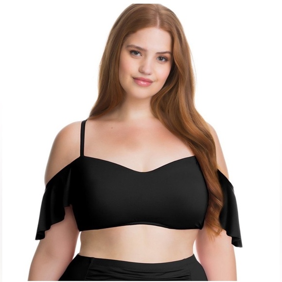 Becca by Rebecca Virtue Women’s Swim Top Plus size 2X NWT - Picture 8 of 9